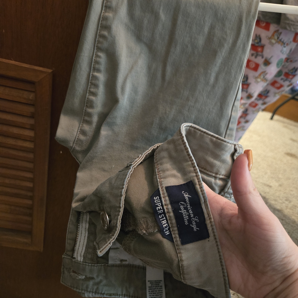 American Eagle Outfitters WOMENS Tan Chinos
